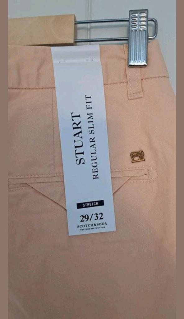 Nieuwe Scotch & Soda Stuart Regular Slim Fit Broek 29/32, Overige kleuren, -, -, Nieuw