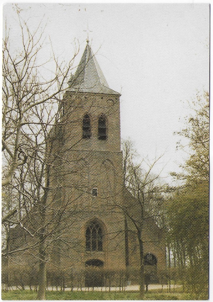 Brakel herv Kerk Gelopen Ansichtkaart ( B4899 ), Ophalen of Verzenden, Voor 1920, Gelopen
