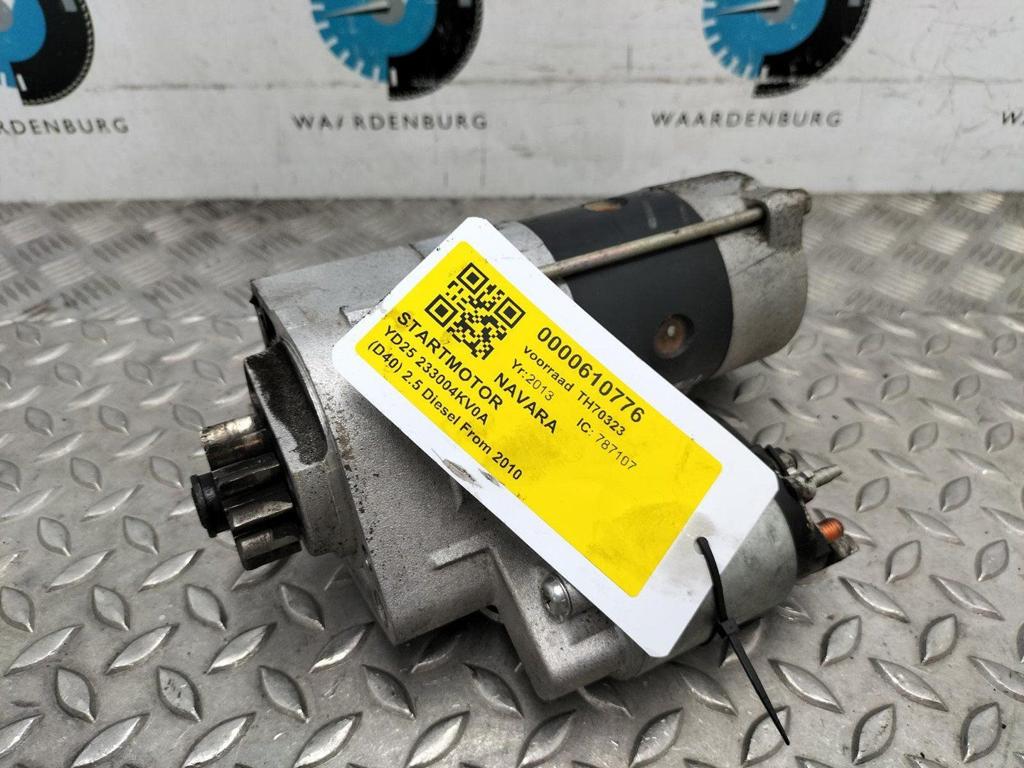 NISSAN NAVARA STARTMOTOR 2013, Auto-onderdelen, Ophalen of Verzenden, Gebruikt, ARN erkend