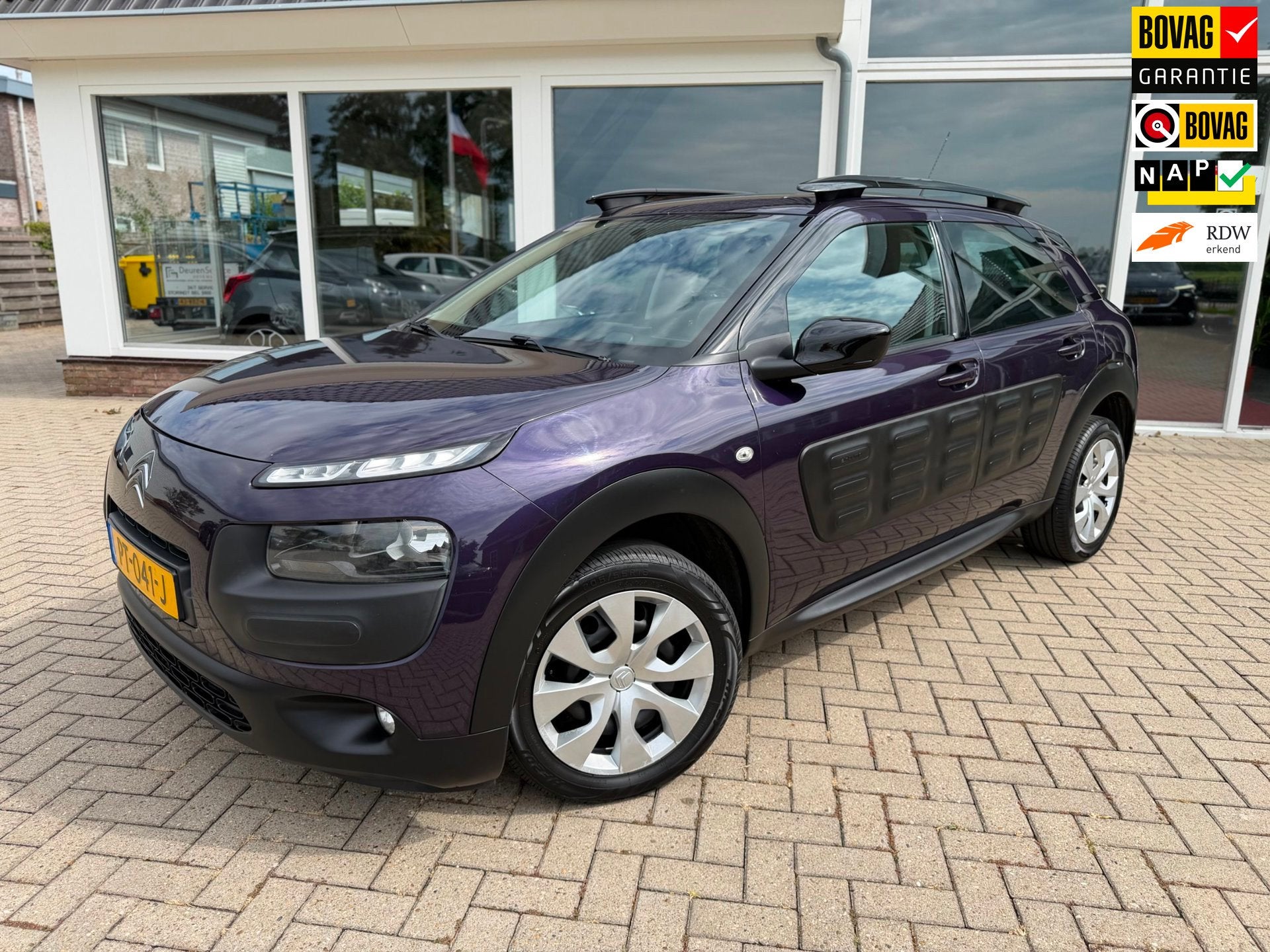 Citroen C4 Cactus 1.2/ Airo/ Navi/ Parkeer SE/ Bluetooth/ Ni, Voorwielaandrijving, Stof, Gebruikt, Origineel Nederlands