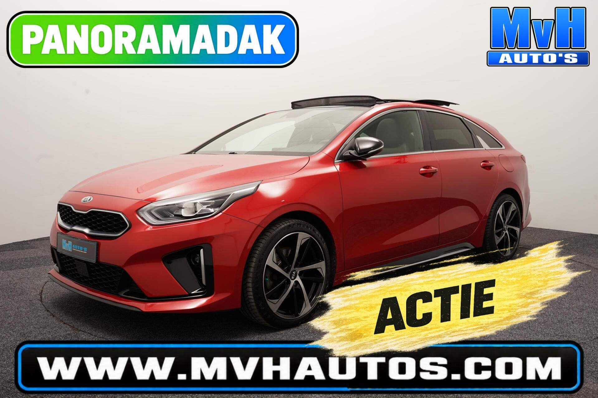 Kia ProCeed 1.4 T-GDI GT-Line|LUXE|TREKHAAK|PANO|LED|NAP|CAM, Auto's, Dealer onderhouden, Adaptive Cruise Control, Euro 6, 4 cilinders