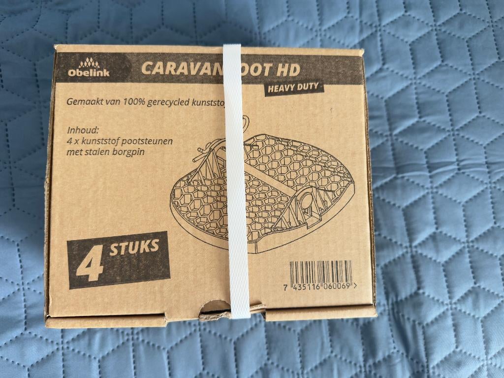 Te koop Obelink caravanfoot HD stabilisatievoeten, Caravans en Kamperen, Ophalen, Nieuw