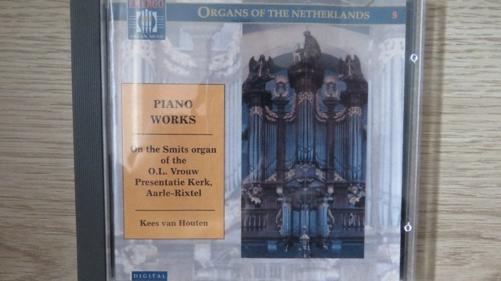 Cd orgel: Piano works, O.L.V. Aarle-Rixtel, Kees van Houten, Ophalen of Verzenden, Classicisme, Zo goed als nieuw, Kamermuziek