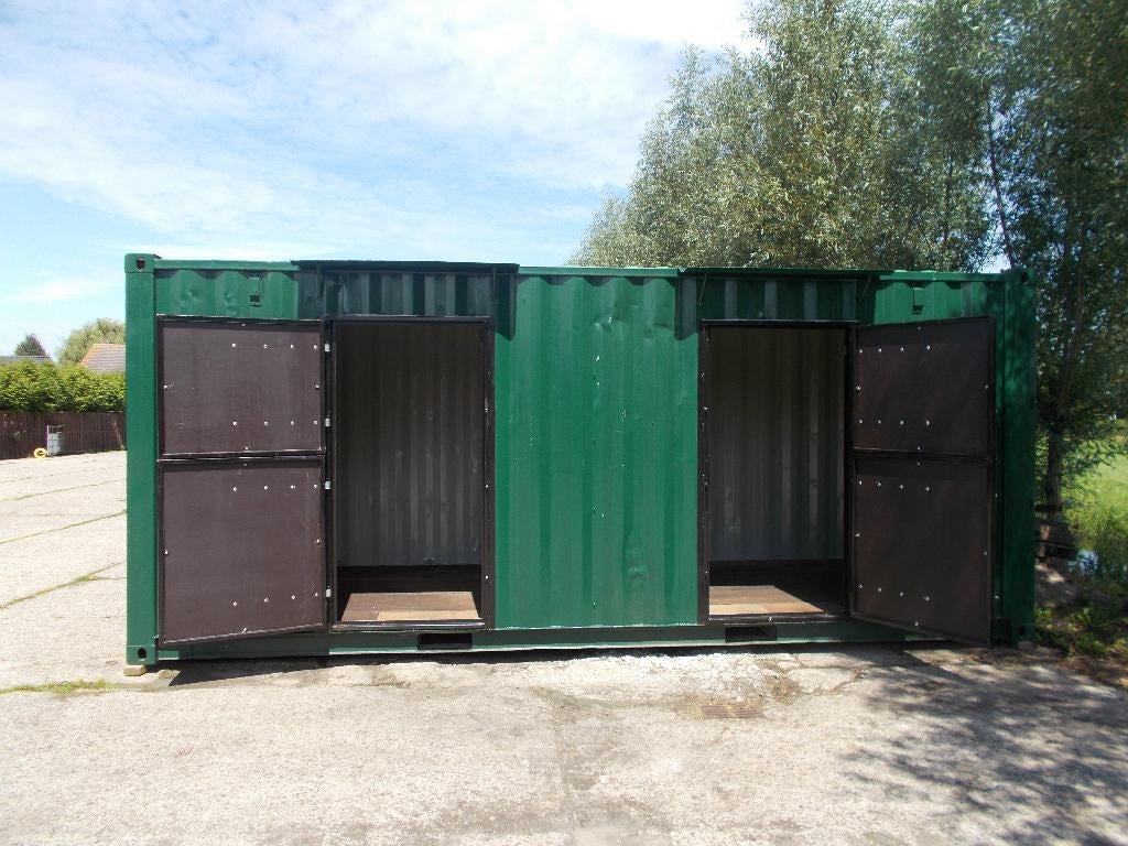stal container voor 2 paardjes, Dieren en Toebehoren, 2 of 3 paarden of pony's