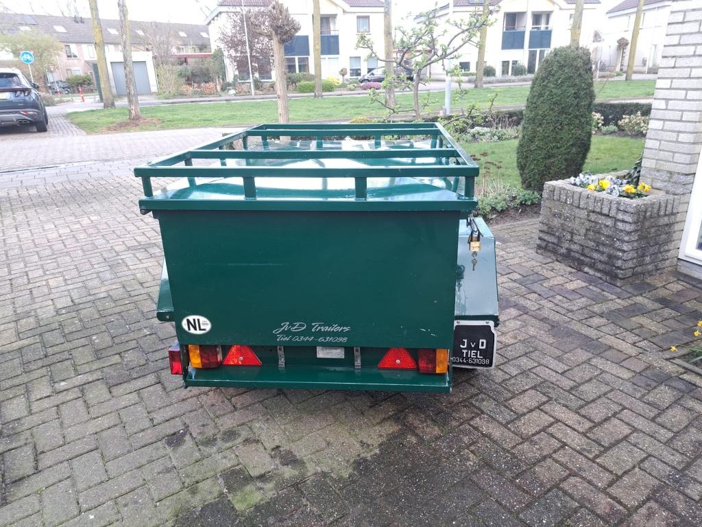 Bagagewagen Gookar groen 150x100x55 cm3 (197kg), Ophalen, Gebruikt