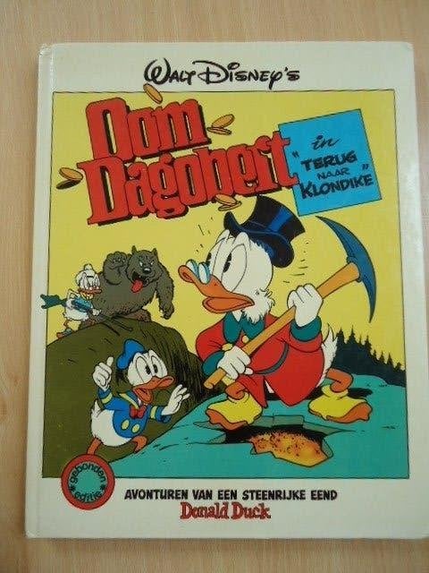 Oom Dagobert gebonden editie, 2 strips in 1, hardcover, Eén stripboek, Ophalen of Verzenden, Gelezen