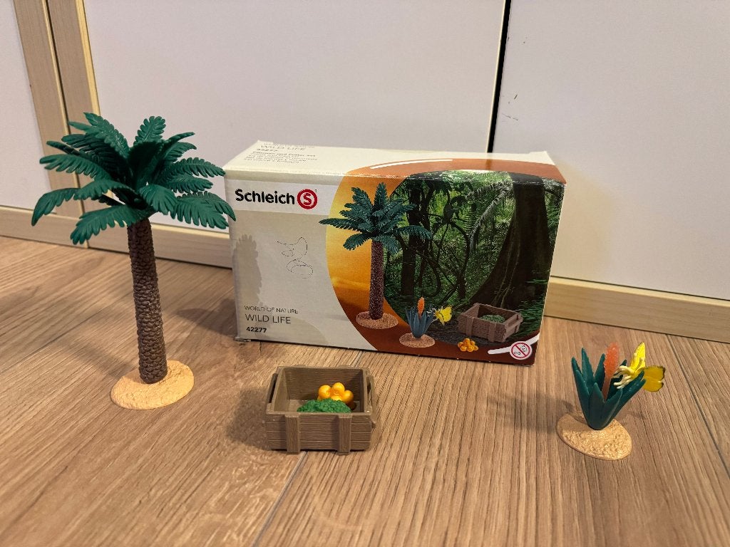 Schleich 42277 Wildlife Planten en Voedingsset, Ophalen of Verzenden, Zo goed als nieuw, Jongen of Meisje