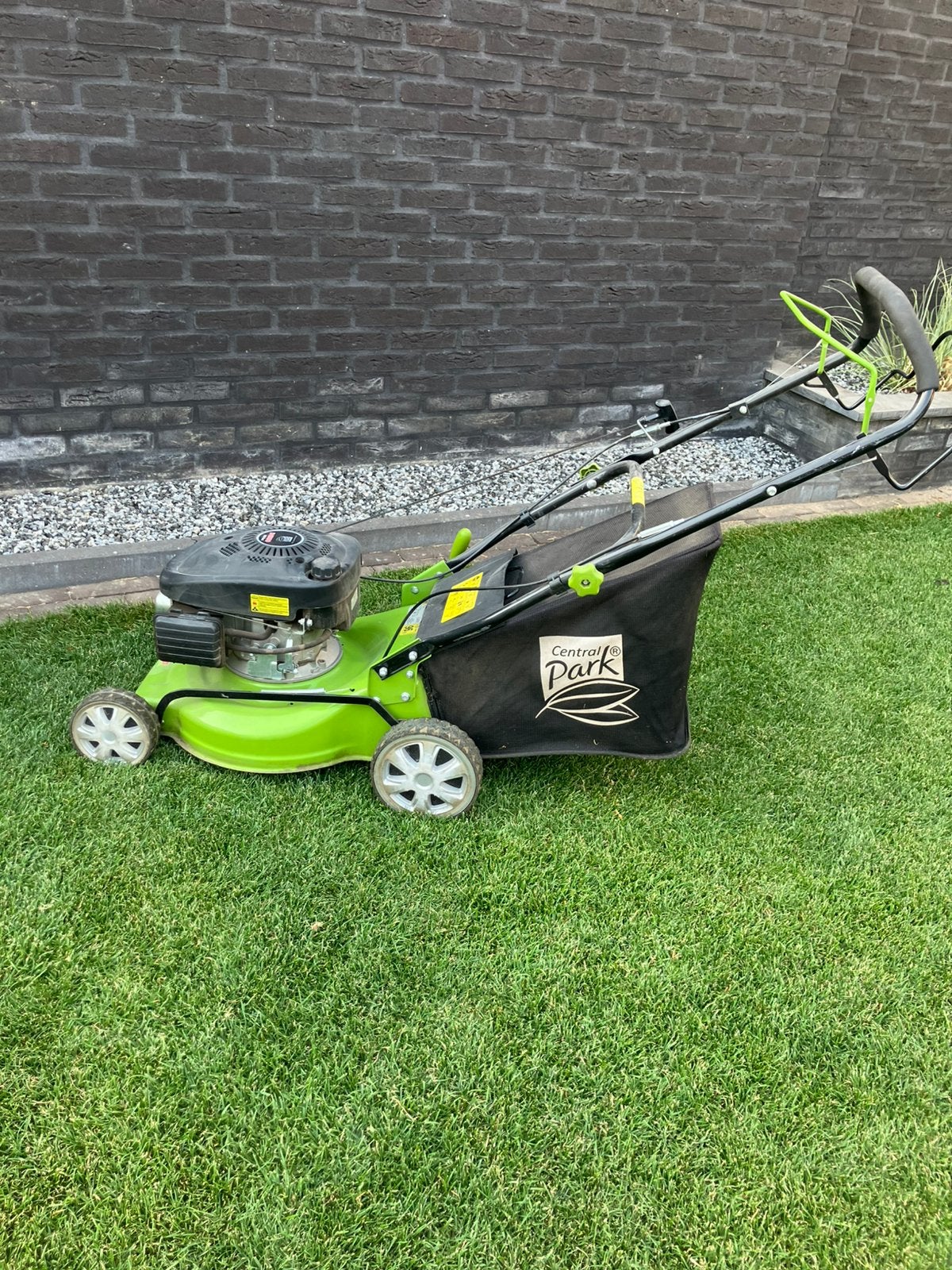 Grasmaaier central park DG350, Ophalen, Cirkelmaaier, Gebruikt, Opvangbak