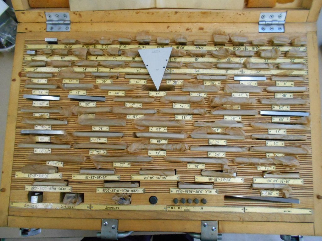 Russische driehoek calibers, Ophalen of Verzenden, Zo goed als nieuw, Overige meters