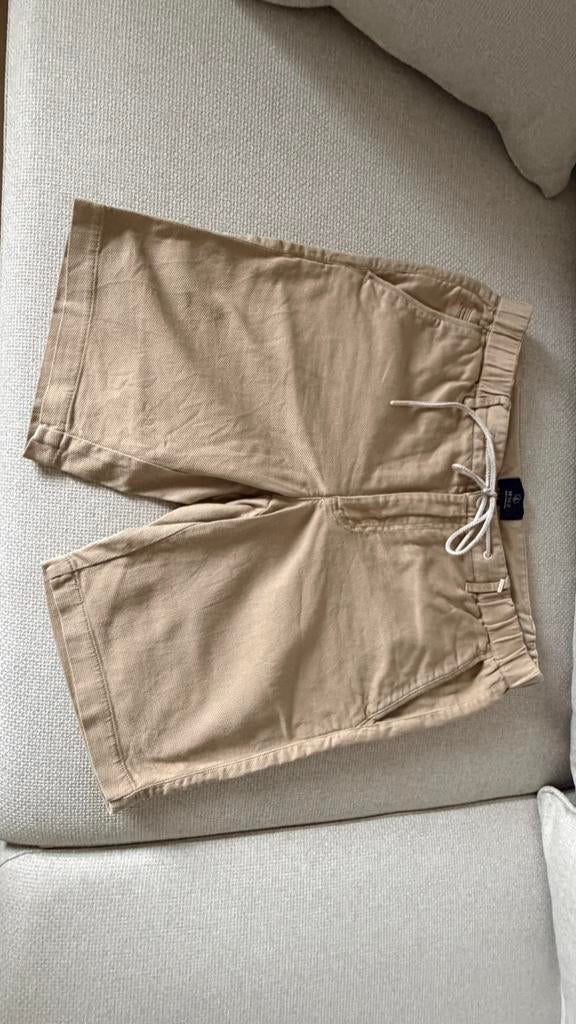 Heren korte broek short, Marco Manzini L, Ophalen of Verzenden, Zo goed als nieuw, Maat 52/54 (L), Beige