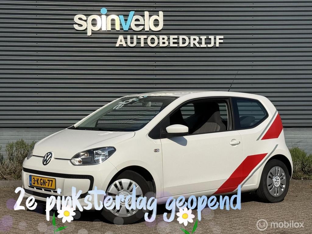 Volkswagen Up! 1.0 cheer up! BlueMotion - Airco - Elektrisch, Auto's, Volkswagen, Voorwielaandrijving, Euro 5, Gebruikt, Up!