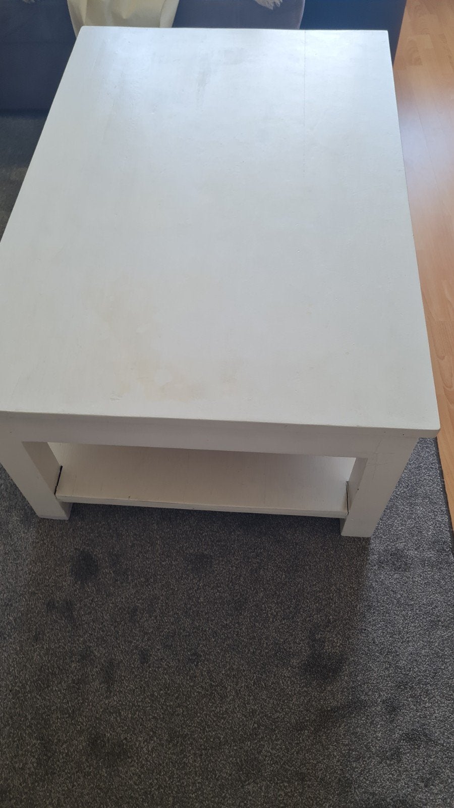 salon tafel (echt hout), Huis en Inrichting, Tafels | Salontafels, Ophalen, Rechthoekig, 50 tot 100 cm