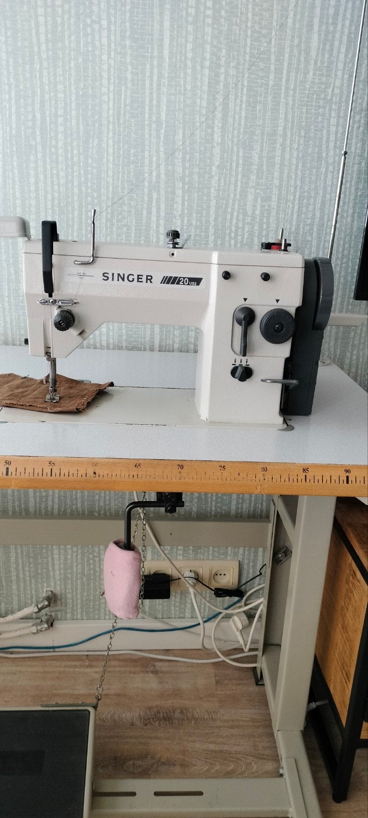 Singer 20U Naaimachine - Industrieel en Veelzijdig, Gebruikt, Singer, Ophalen of Verzenden, Naaimachine