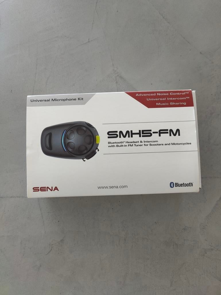 Sena SMH5-FM Bluetooth Headset met Intercom en Radio, Motoren, Accessoires | Overige, Ophalen of Verzenden, Nieuw