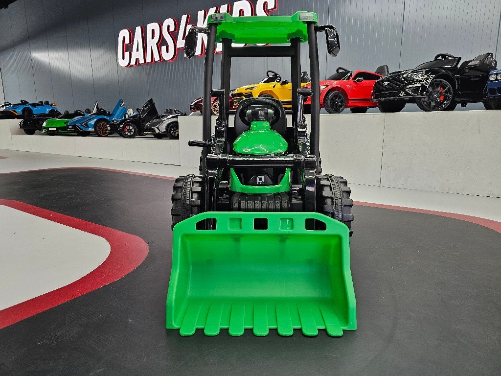Kindertractor met aanhanger 24 volt - voor lader - met RC, Ophalen of Verzenden, Nieuw, Afstandsbediening