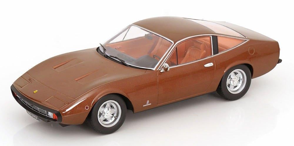 Ferrari 365 GTC4 1971 Bruin Metallic 1-18 KK-Scale (Metaal), Overige merken, Tschuiten@hotmail.com, Duitsland, Auto