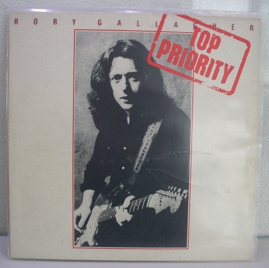 LP - Rory Gallagher - Top Priority -  Ned. - 1979 NM, Cd's en Dvd's, Vinyl | Rock, LP, Blues Rock, Inclusief binnenhoes, Ophalen of Verzenden