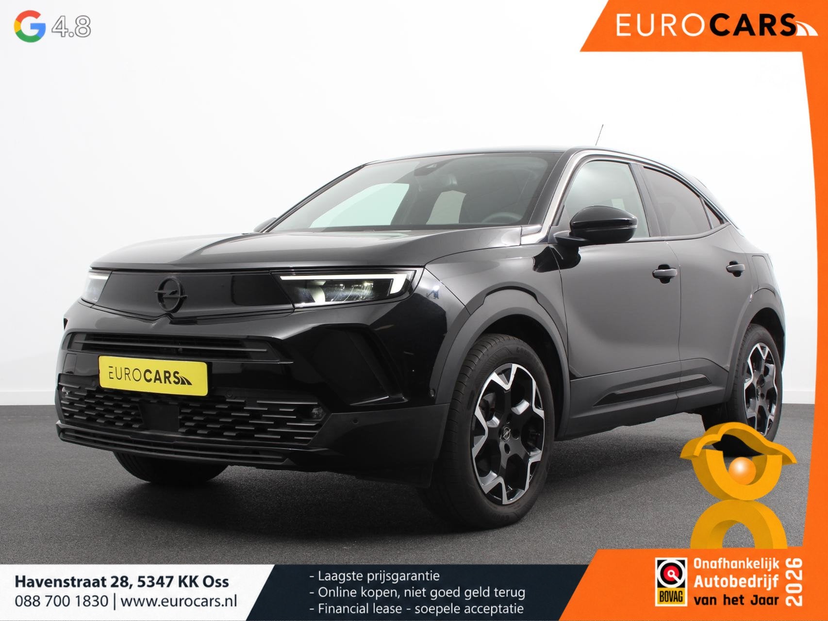 Opel Mokka 1.2 Turbo 130pk Automaat Ultimate Navigatie Apple, Auto's, 1195 kg, Gebruikt, Euro 6, 1199 cc