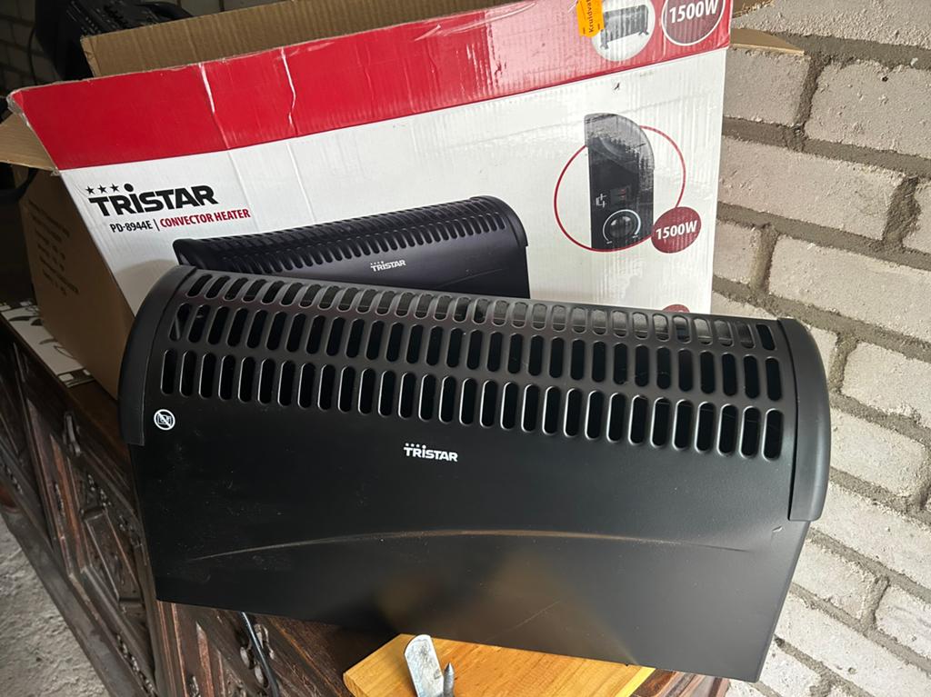 Tristar Convector Kachel 1500W, 30 tot 80 cm, Minder dan 60 cm, Ophalen of Verzenden, 800 watt of meer