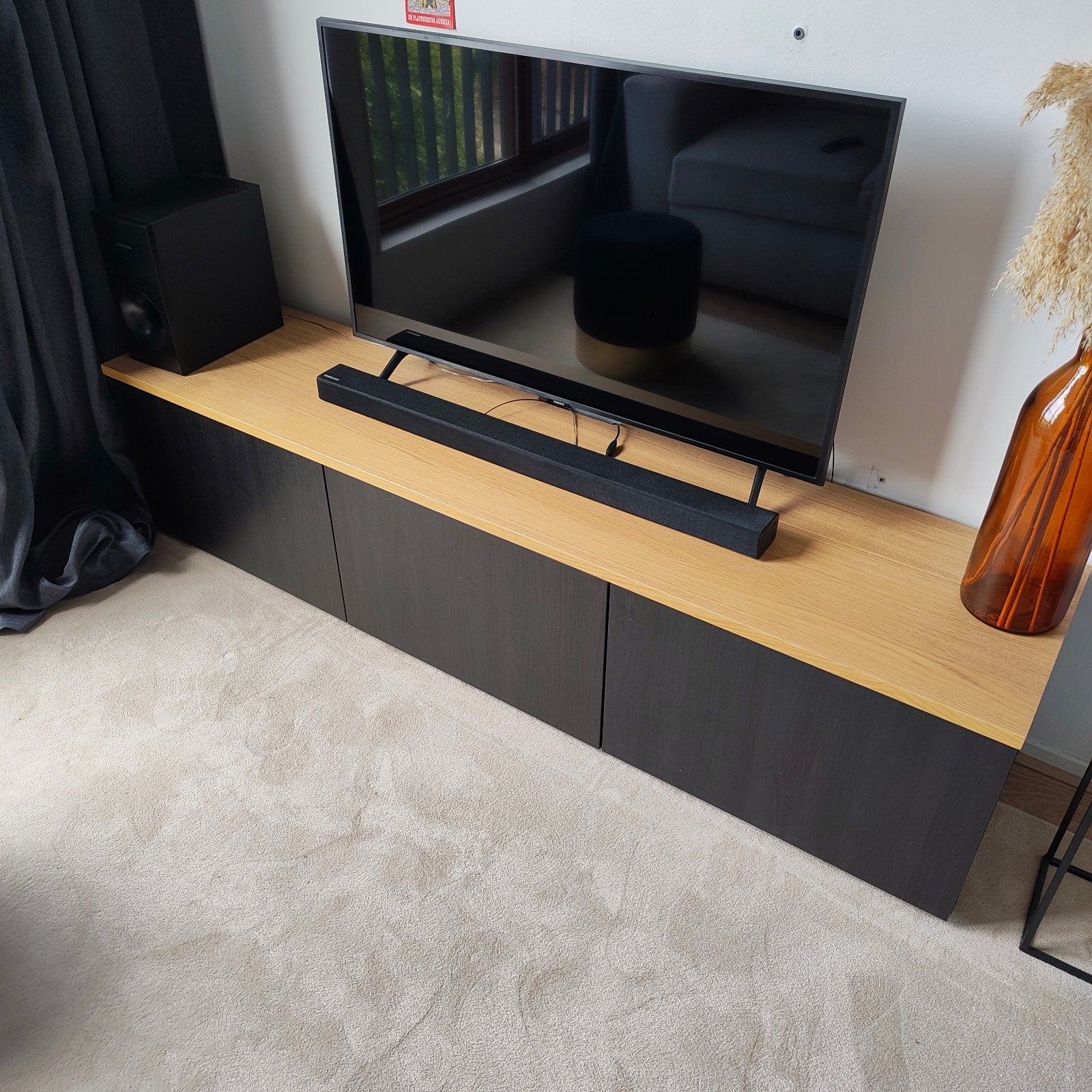 tv meubel, Ophalen, Minder dan 50 cm, Zo goed als nieuw, Minder dan 100 cm