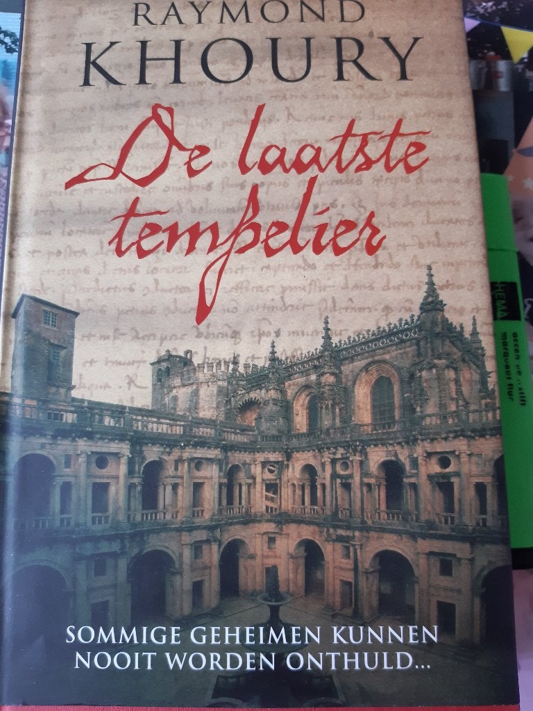 Raymond khoury:de laatste tempelier.hardcover, Ophalen, Gelezen, Raymond khoury