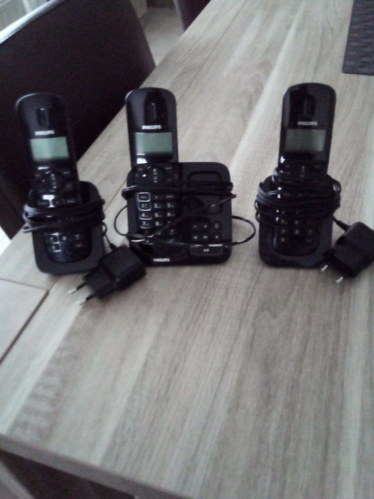 Philips draadloos telefoonset, Telecommunicatie, Ophalen of Verzenden, Nieuw, 2 handsets