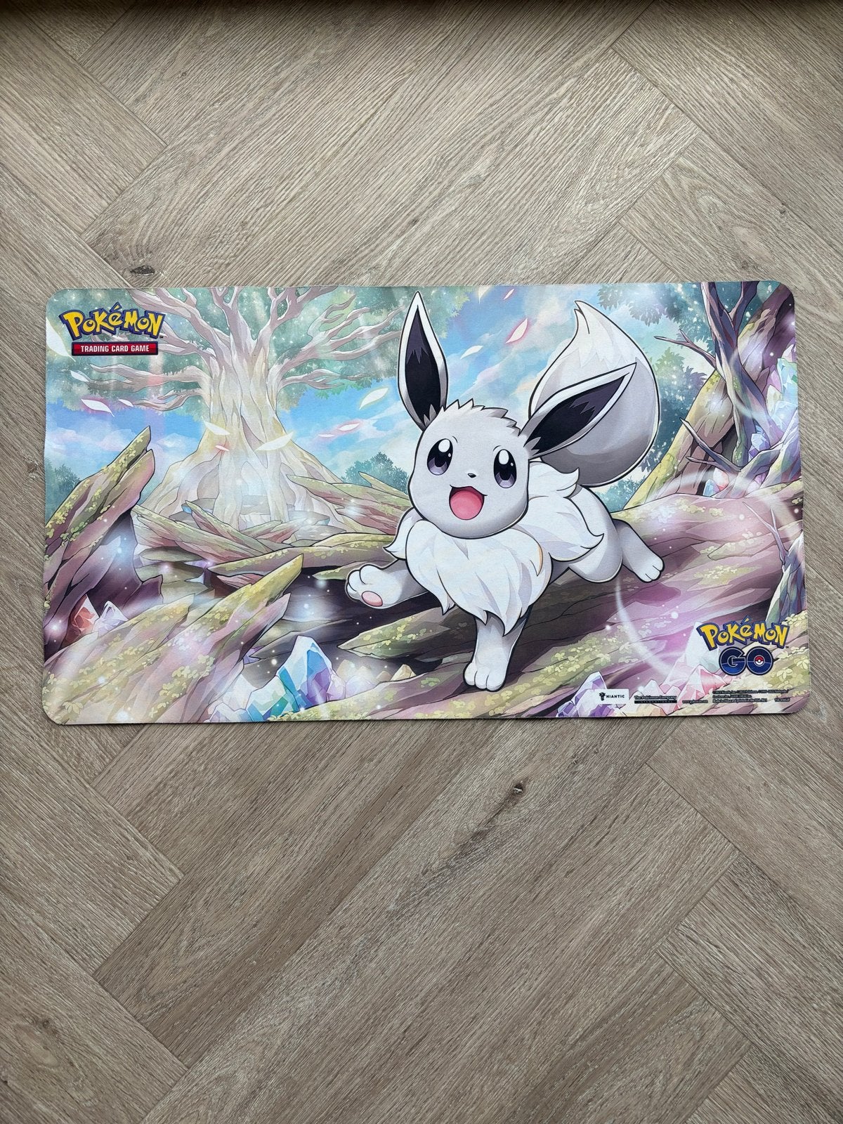 Pokémon Go Eevee Playmat TCG Trading Card Game, Ophalen of Verzenden, Nieuw, Overige typen