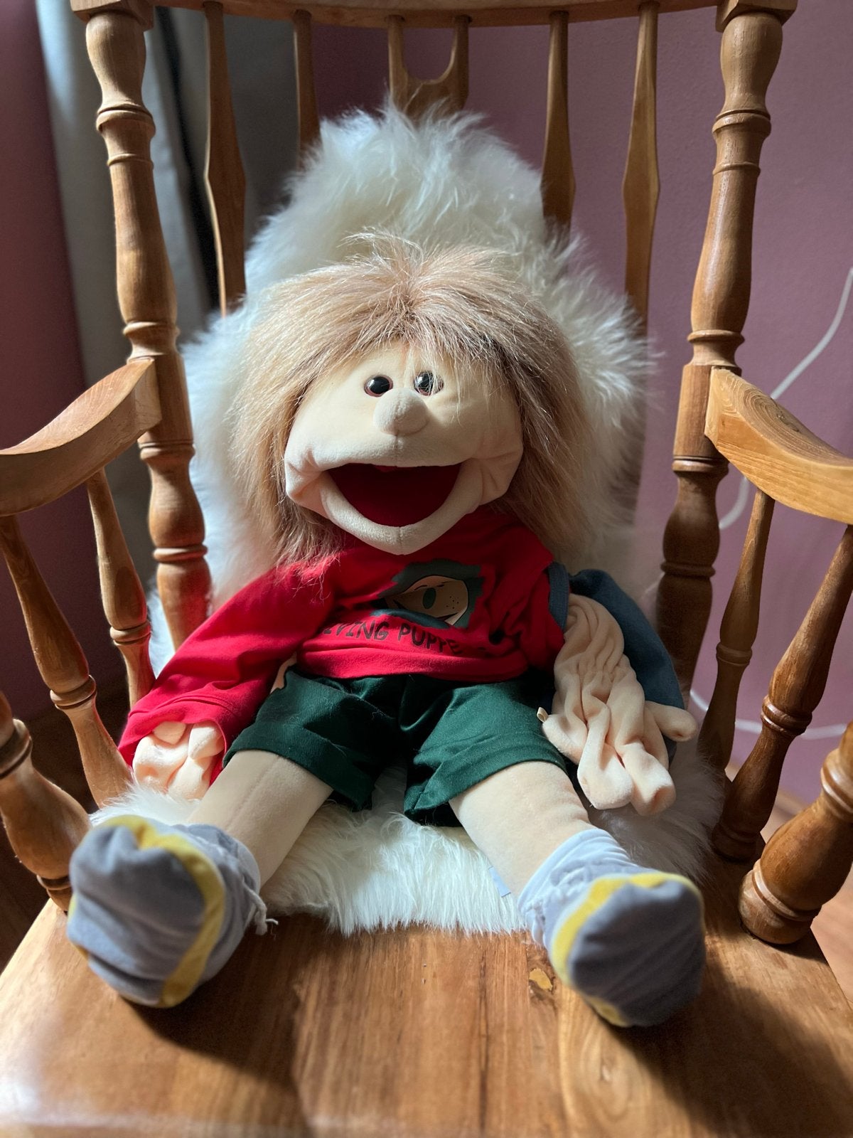 Living Puppets handpop Florian - zo goed als nieuw, Ophalen of Verzenden, Zo goed als nieuw