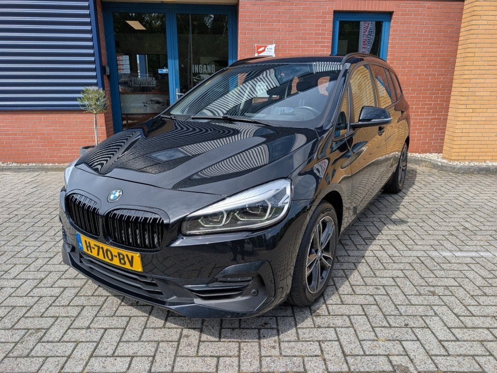 Bmw 2-SERIE GRAN TOURER 218I EXECUTIVE ED.,AUTOMAAT,Trekhaak, Auto's, Gebruikt, 2-Serie Gran Tourer, Zwart, Origineel Nederlands