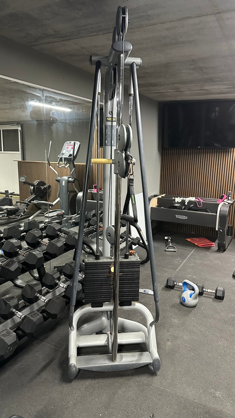 Technogym pulley 27,5 kg, Ophalen, Armen, Krachtstation, Zo goed als nieuw