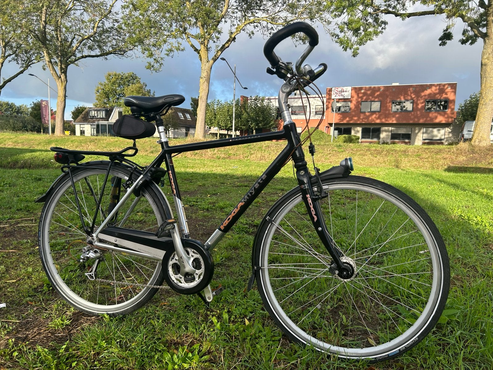 Koga Miyata Prominence Herenfiets - 54 cm, Ophalen, Velgrem, Versnellingen, Zo goed als nieuw