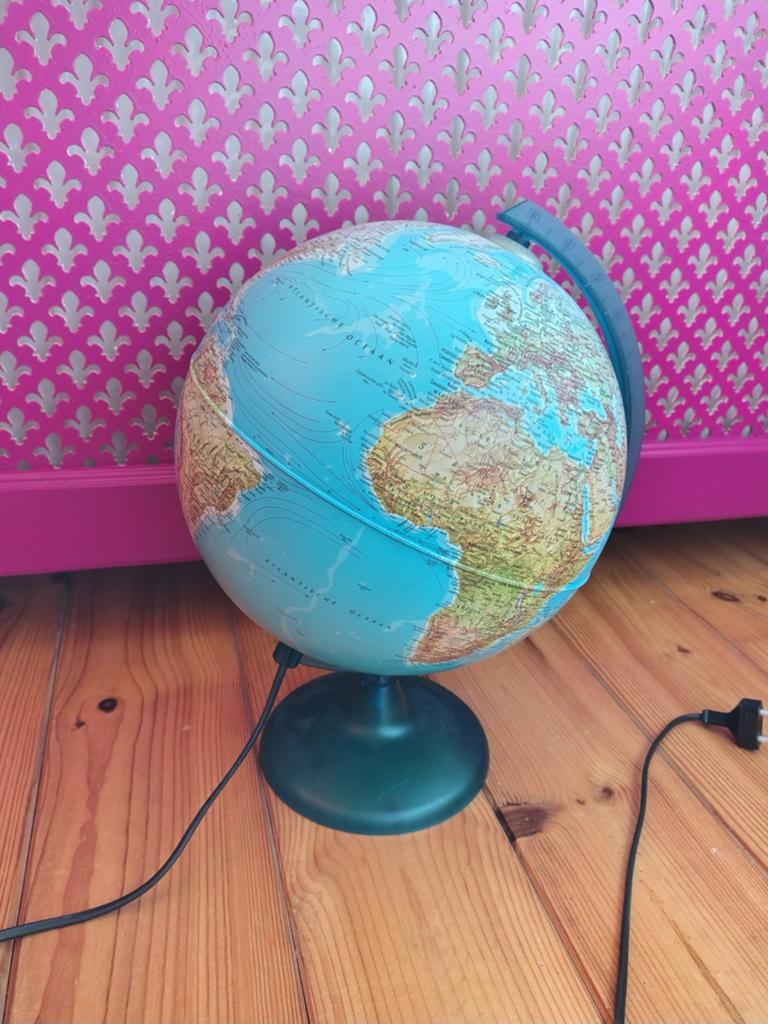Wereldbol met verlichting Tecnodidattica, Huis en Inrichting, Woonaccessoires | Wereldbollen, Ophalen of Verzenden