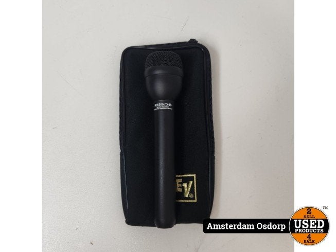 EV RE50N/D-B reporter microfoon | nette staat, Flex Ltd., Zo goed als nieuw, https://flex.com/contact-us, Nobelstraat 10, 5807 GA Oostrum LB, Limburg, Nederland