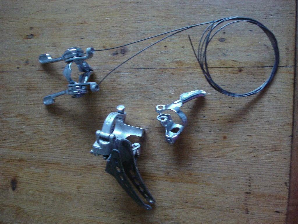 Shimano fietsonderdelen vintage fiets, Ophalen, Gebruikt, Shimano