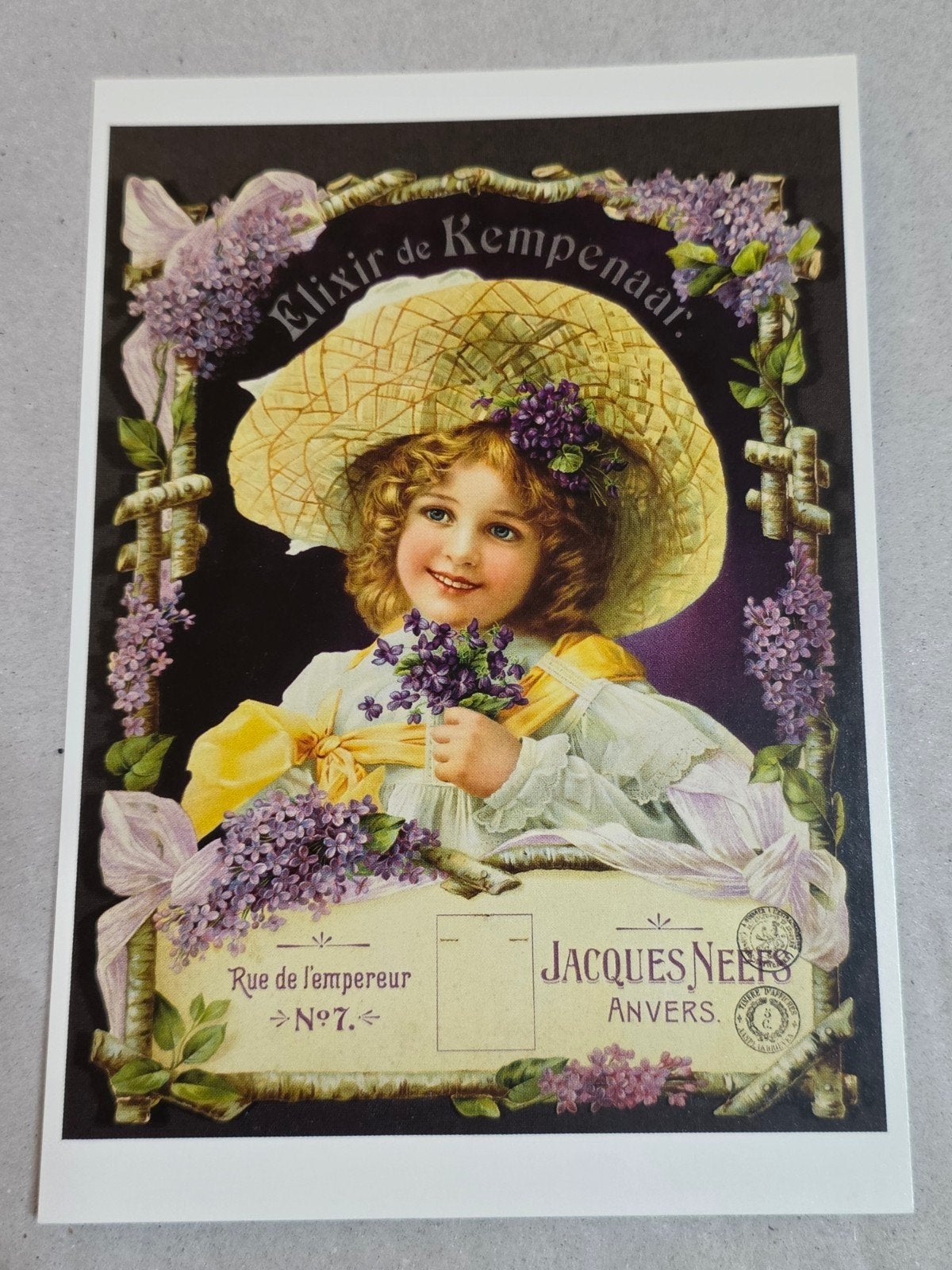 Oude ansichtkaart 'Elixir de Kempenaar' ca. 1900-1910, Ophalen of Verzenden, Voor 1920, Ongelopen