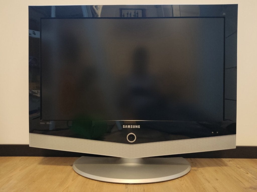 Mooie Samsung LCD TV 32 inch, Ophalen, 50 Hz, Zo goed als nieuw, Samsung