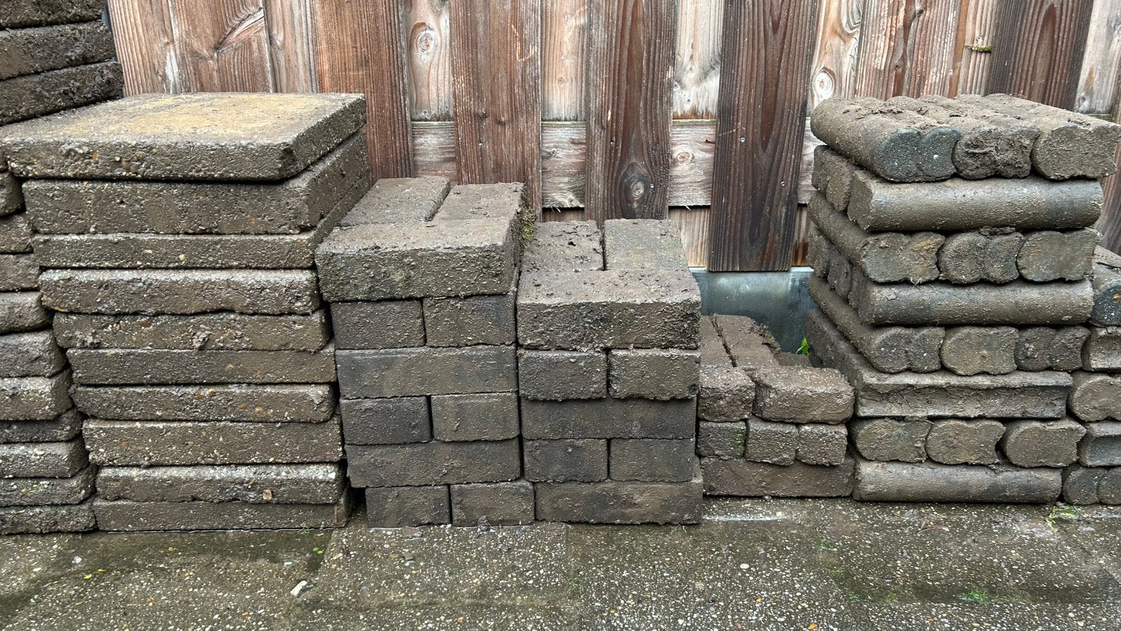 Gratis 30x30 tegels, Tuin en Terras, Ophalen, Gebruikt, Overige materialen, Terrastegels