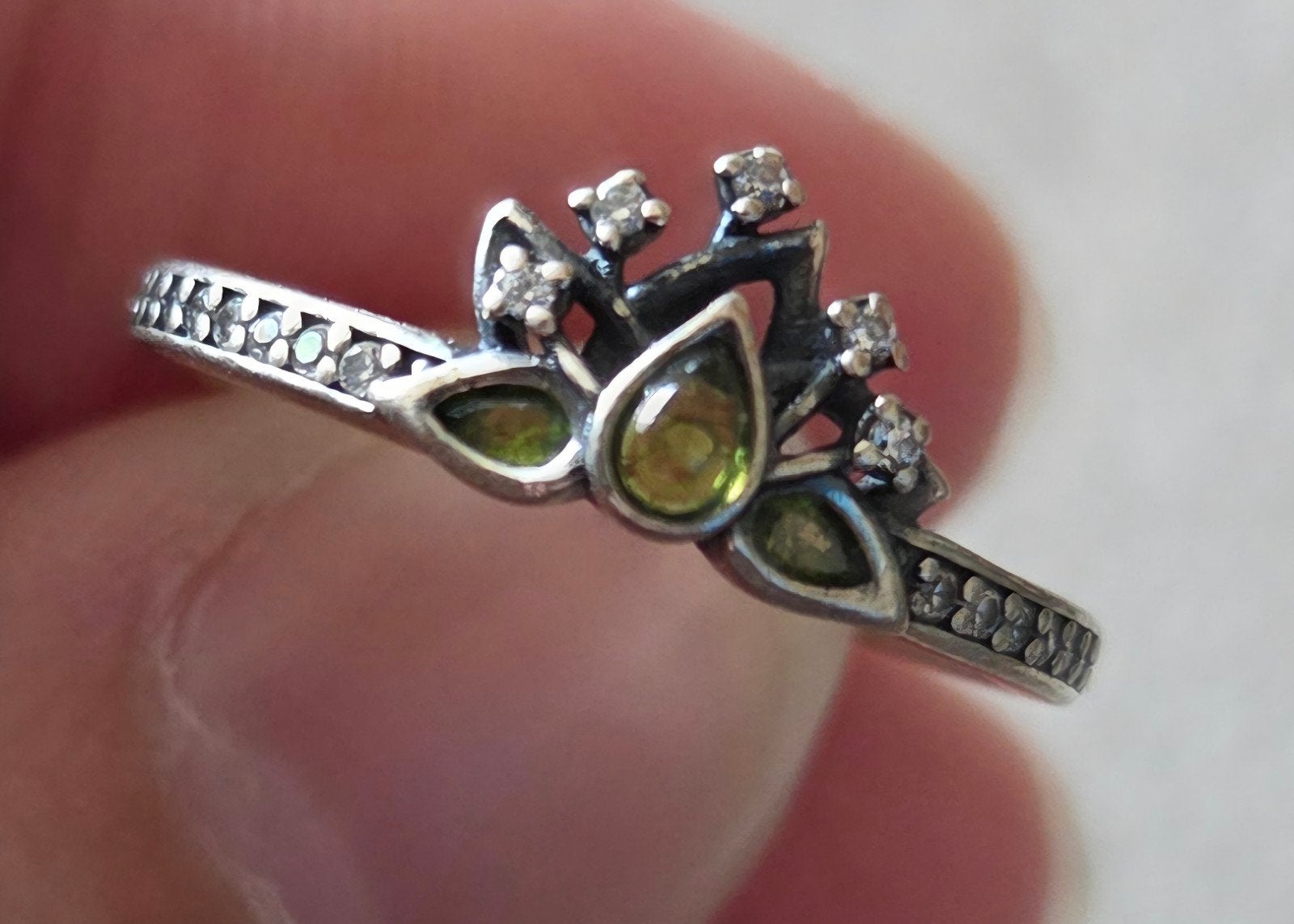 Pandora Prinses Tiana Ring Zilver Maat 52, Ophalen of Verzenden, Dame, Zilver, Zilver