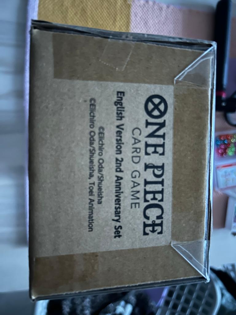 One Piece Card Game Eng 2nd Anniversary Set, Hobby en Vrije tijd, Verzamelkaartspellen | Overige, Ophalen of Verzenden, Nieuw