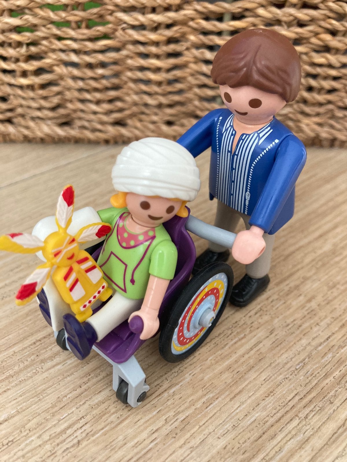 Playmobil 6663: Rolstoel met verpleegster en patiënt OPHALEN, Ophalen, Gebruikt, Complete set, City life