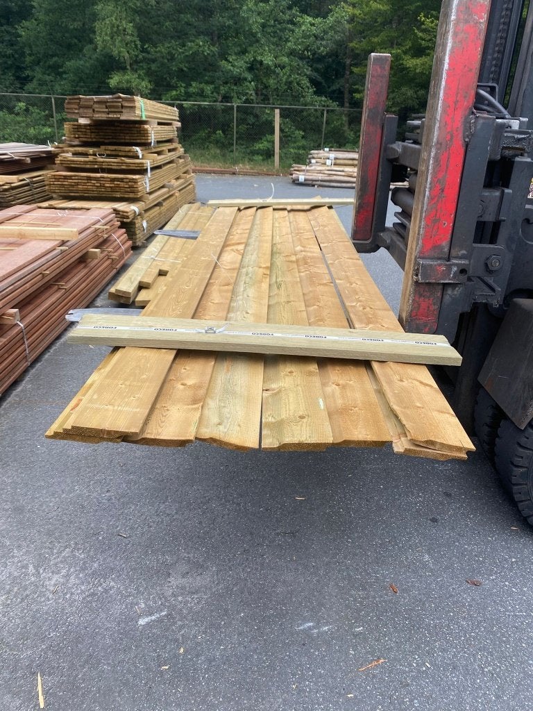 Vuren planken rabatdelen 18x145mm 330cm nr. 765, Ophalen, Nieuw, 250 cm of meer, Planken