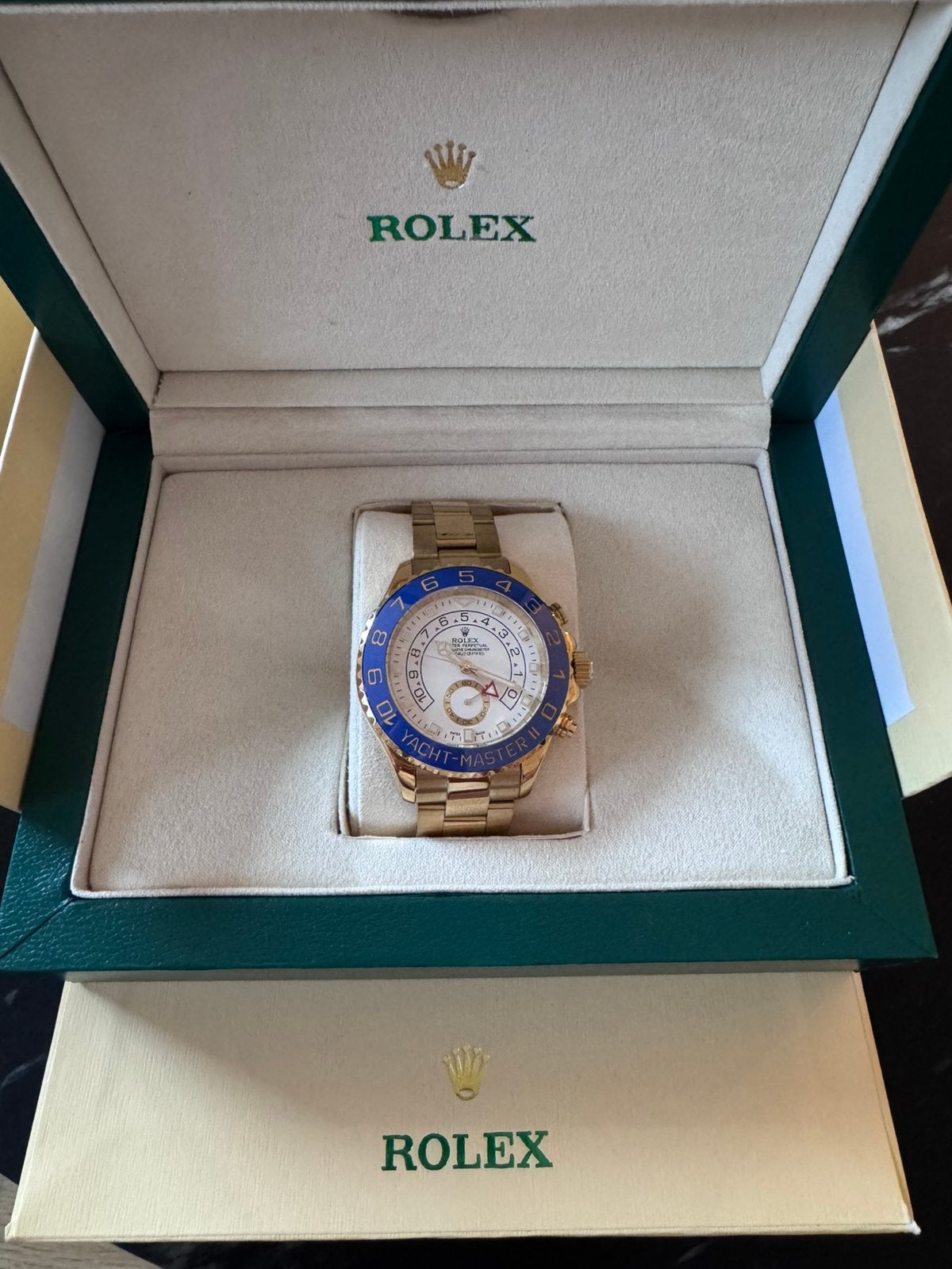 Rolex Yacht Master II, Ophalen, Nieuw, Staal, Rolex