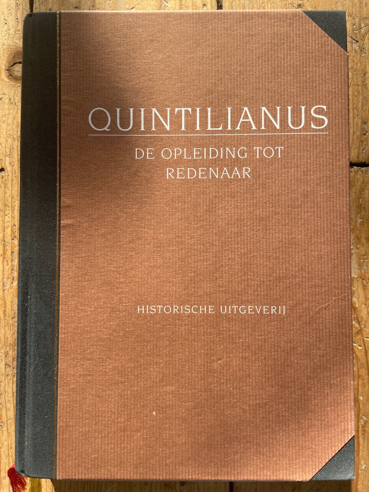 Quintilianus - De Opleiding tot Redenaar (2001), Ophalen of Verzenden, 14e eeuw of eerder, Zo goed als nieuw