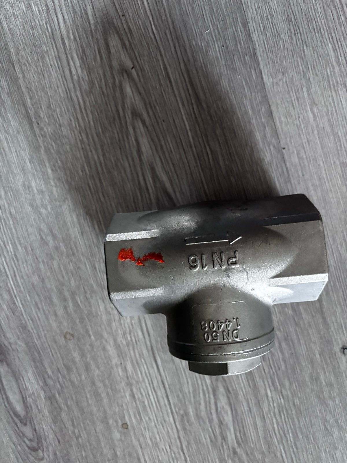 RVS Terugslagklep DN50 PN16 - Nieuw 2 1/4 inch, Overige typen, Nieuw, Ophalen of Verzenden, Rvs