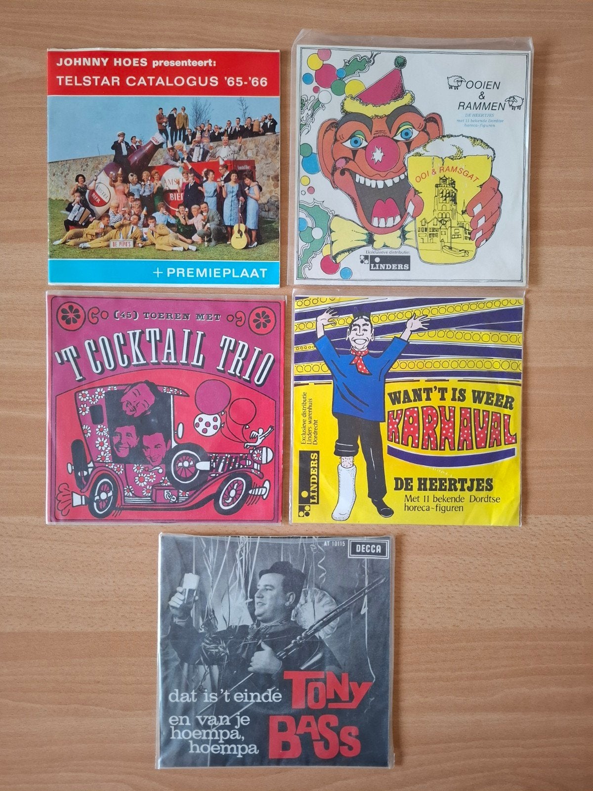 Diverse Nederlandstalige Vinyl Carnavals Singles, Gebruikt, 7 inch, Ophalen of Verzenden, EP