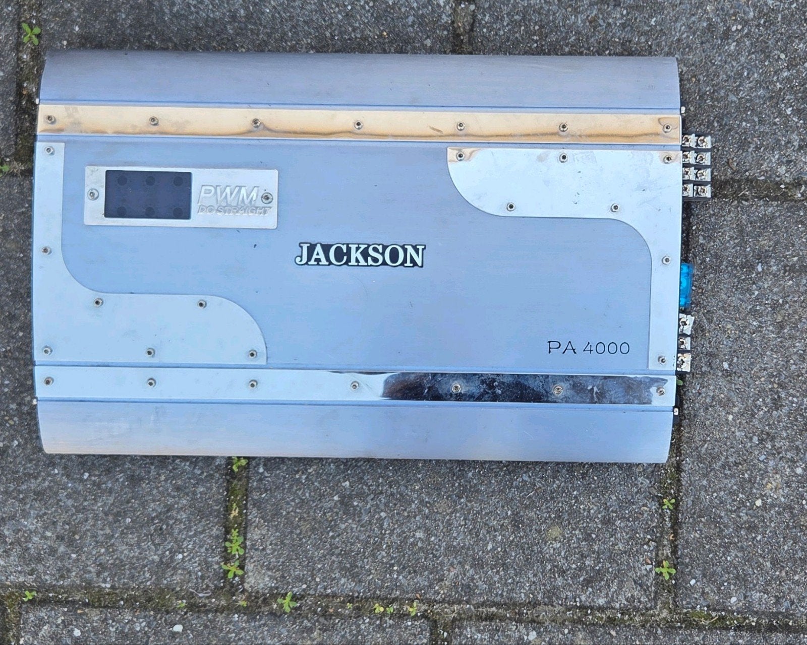 Jackson PA 4000 versterker, Ophalen