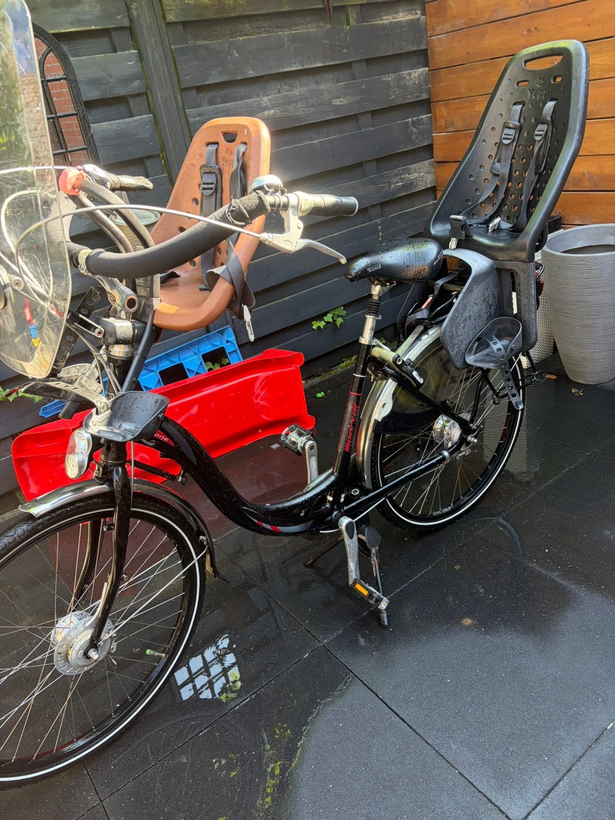 Sparta moeder mama fiets, Ophalen, 2 zitjes, Zo goed als nieuw, Sparta
