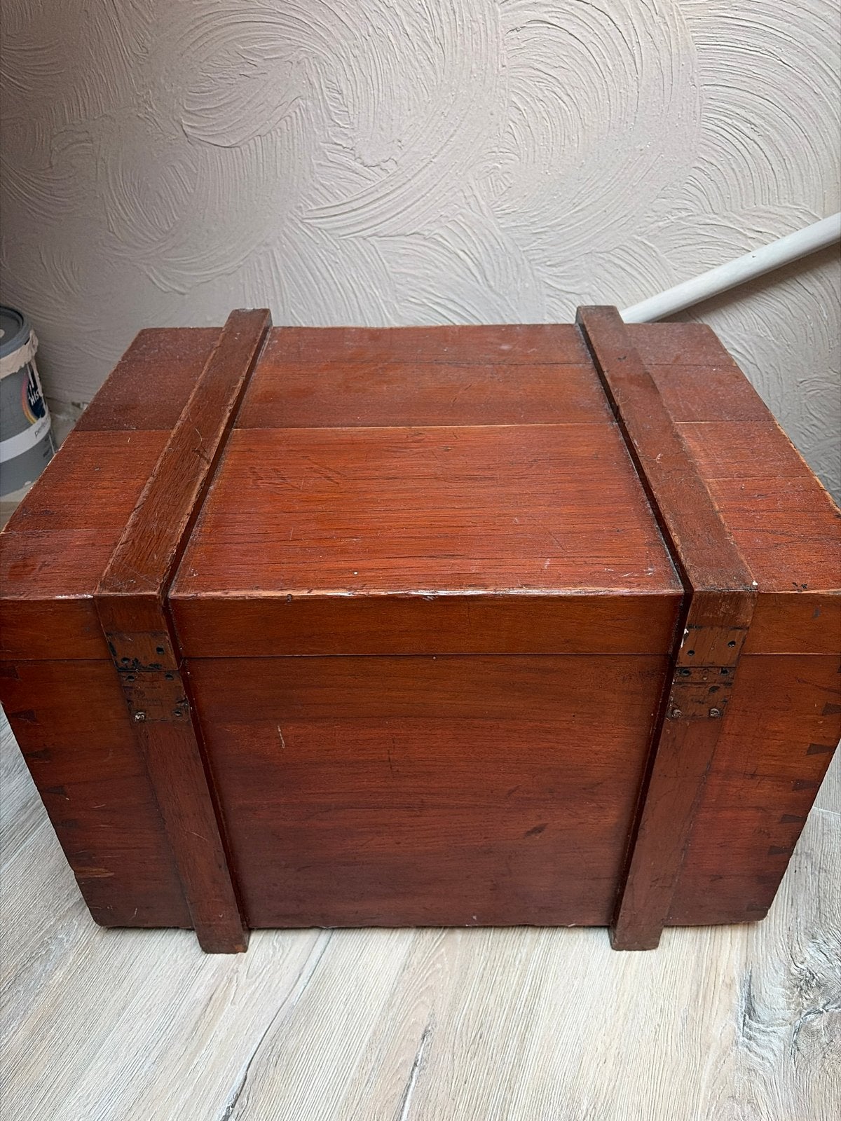 Oude houten kist - Perfect om op te pimpen!, Ophalen, Gebruikt, Minder dan 50 cm, 5 – 50