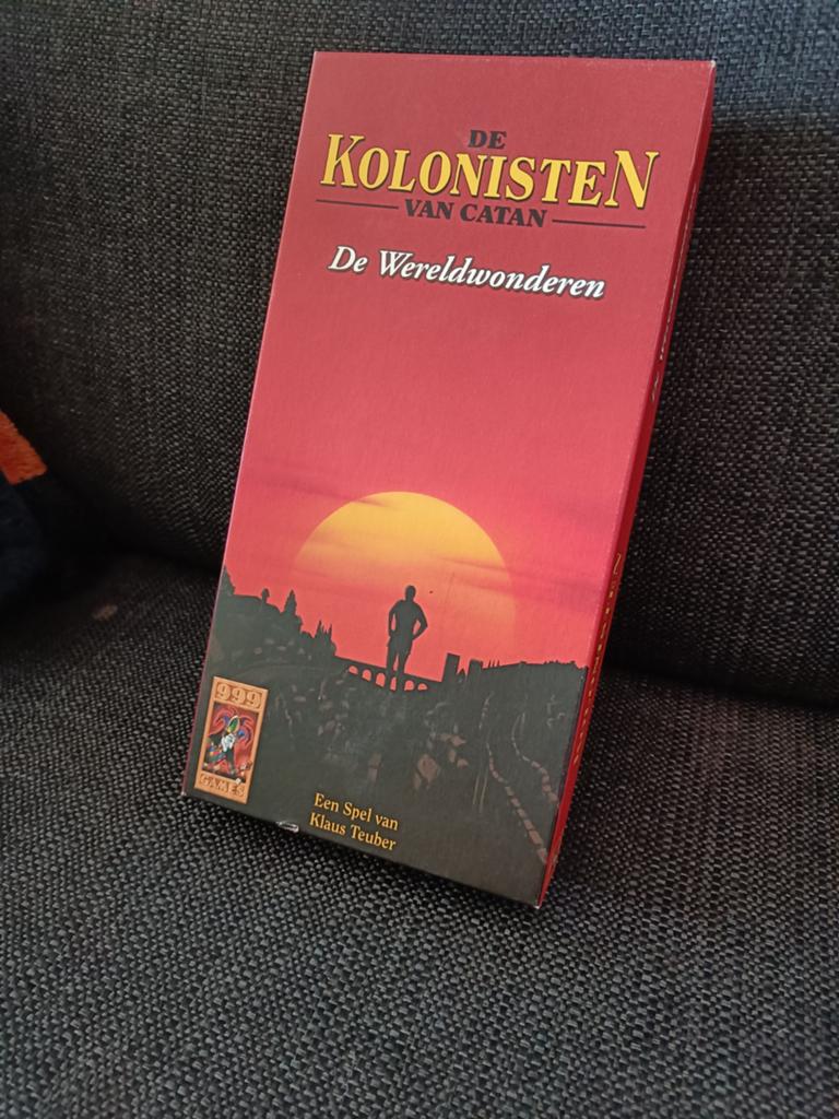 De Kolonisten van Catan: De Wereldwonderen, Hobby en Vrije tijd, Gezelschapsspellen | Bordspellen, Zo goed als nieuw, Drie of vier spelers