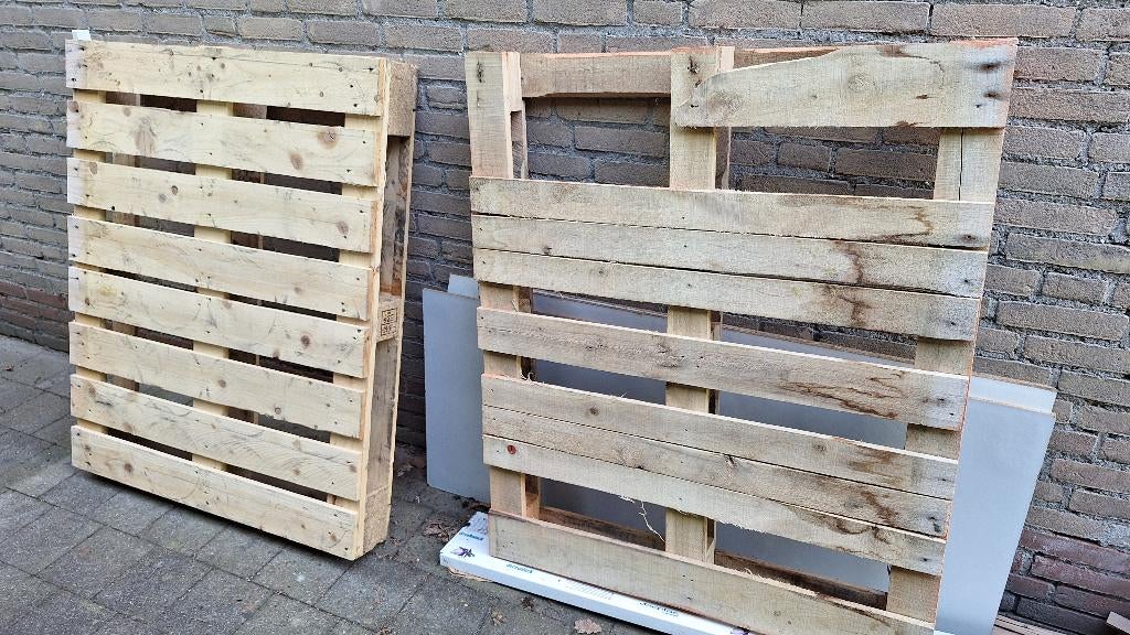Pallets, Ophalen, Gebruikt, 50 mm of meer, Pallet